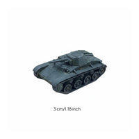 1/144 Tank Model Themed T60 Tank Model Accurate 1:144 Armored Vehicle for Collectors