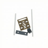 HO Scale Utility Pole Slender for Railway Scenes, Hobbyists