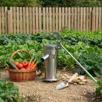 Stainless Steel Hand Pump Leak-Proof Pumping Equipment High Flow Rate for Garden