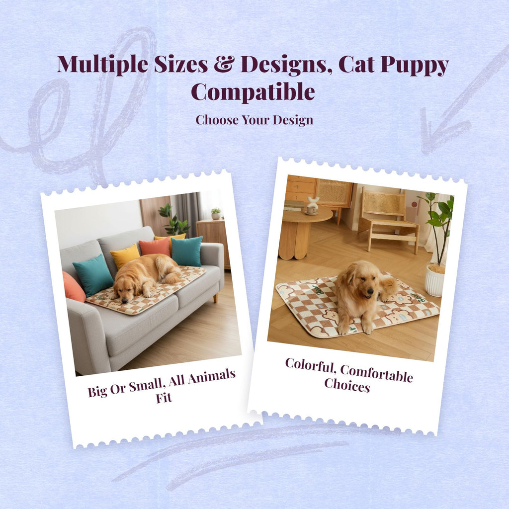 Washable ultra-soft dog bed