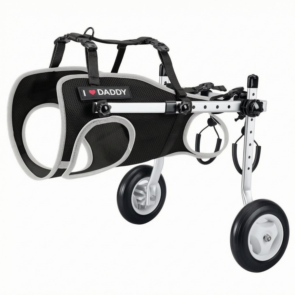 Adjustable Dog Wheelchair Aluminum Alloy Mobility Chair Rehabilitation