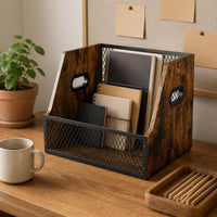 Vinyl Album Storage Crate Easy to Browse Album Magazine Storage Box