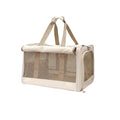 Soft-Sided Pet Tote Large Capacity Mesh Travel Bag for Pets Spacious Interior
