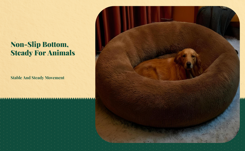 Dog Bed, Self-Warming Orthopedic Pet Sofa, Removable Cover