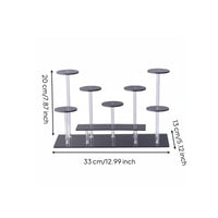 Acrylic Display Rack Transparent Stair Display Stand Stepped Design for Vanity