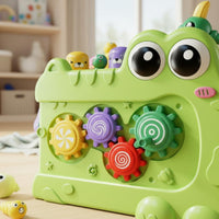 Pound and Play Bench Colorful Peg Hammer Toy Rounded Edges for Children