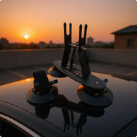 Roof Suction Rack Metal Construction Vehicle Gear Sturdy