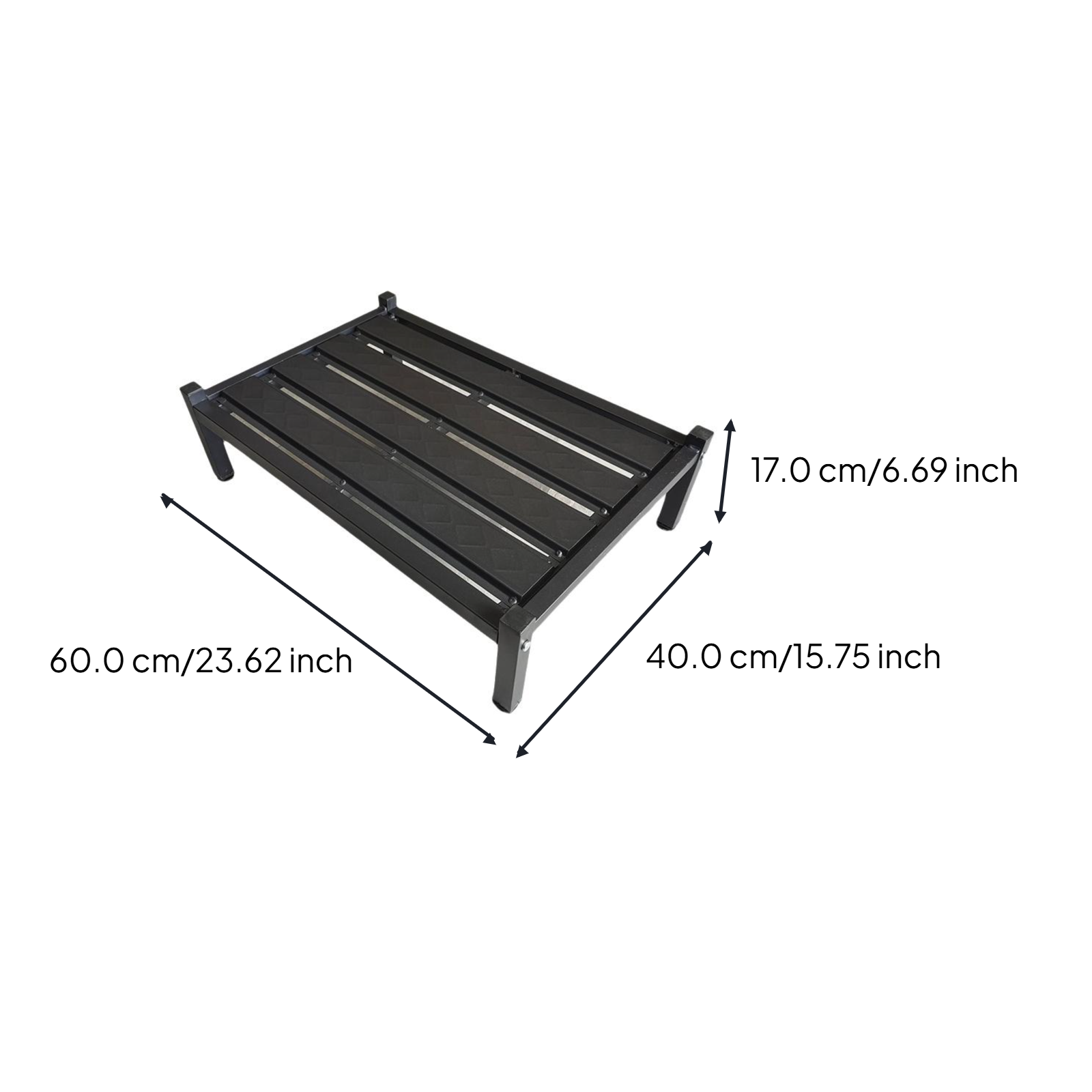 Elevated Dog Bed, Cooling Pet Cot, Portable Raised Bed