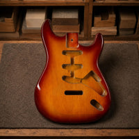 StandardStyle Guitar Body Lacquered Surface ST Style Guitar Body DIY String Instrument Part
