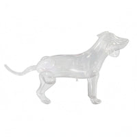 Decor Item Realistic Standing Dog Mannequin for Window Display, Shop Decoration