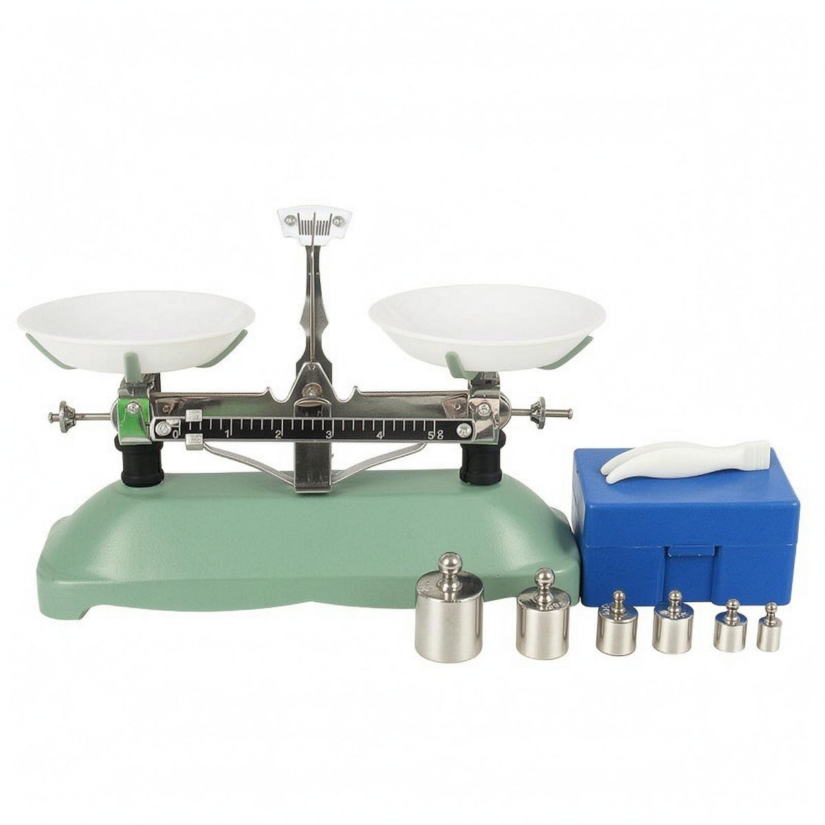 Tray Central Pointer Classroom Balance Scale Storage Box School Lab Apparatus for Teachers, Students