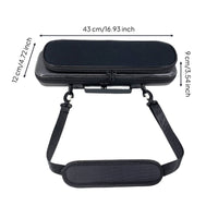 17 Hole flutes Carrying Case Water Resistant 17 Hole flutes Case Musical Instrument Accessory for Performance