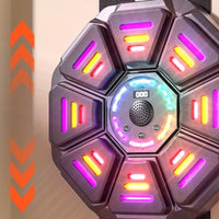 Music Boxing Machine LED Light Wall Mounted Punch Target Soft Strike Surface