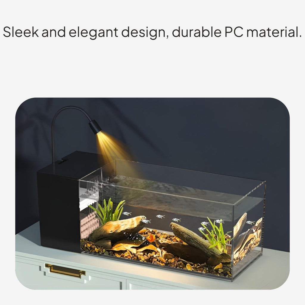 Desktop Flow Aquatic Habitat with Side Purifier, PC Material