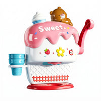 Ice Cream Bubble Machine Safe Ice Cream Foam Maker for Toddlers, Kids