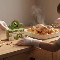 800 Pieces Kids Disposable Gloves Thickened Food Grade Gloves Flexible