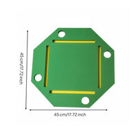 Buoyant Mahjong Table Lightweight Pool Mahjong Board Anti-Slip EVA Foam Game Tray for Outdoor