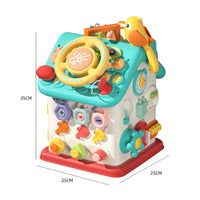 Educational Busy House Multi-Functional Toddler Activity House for Toddlers