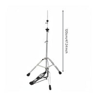 Boom Cymbal Stand Adjustable Height Convertible Cymbal Stand Double Braced Legs