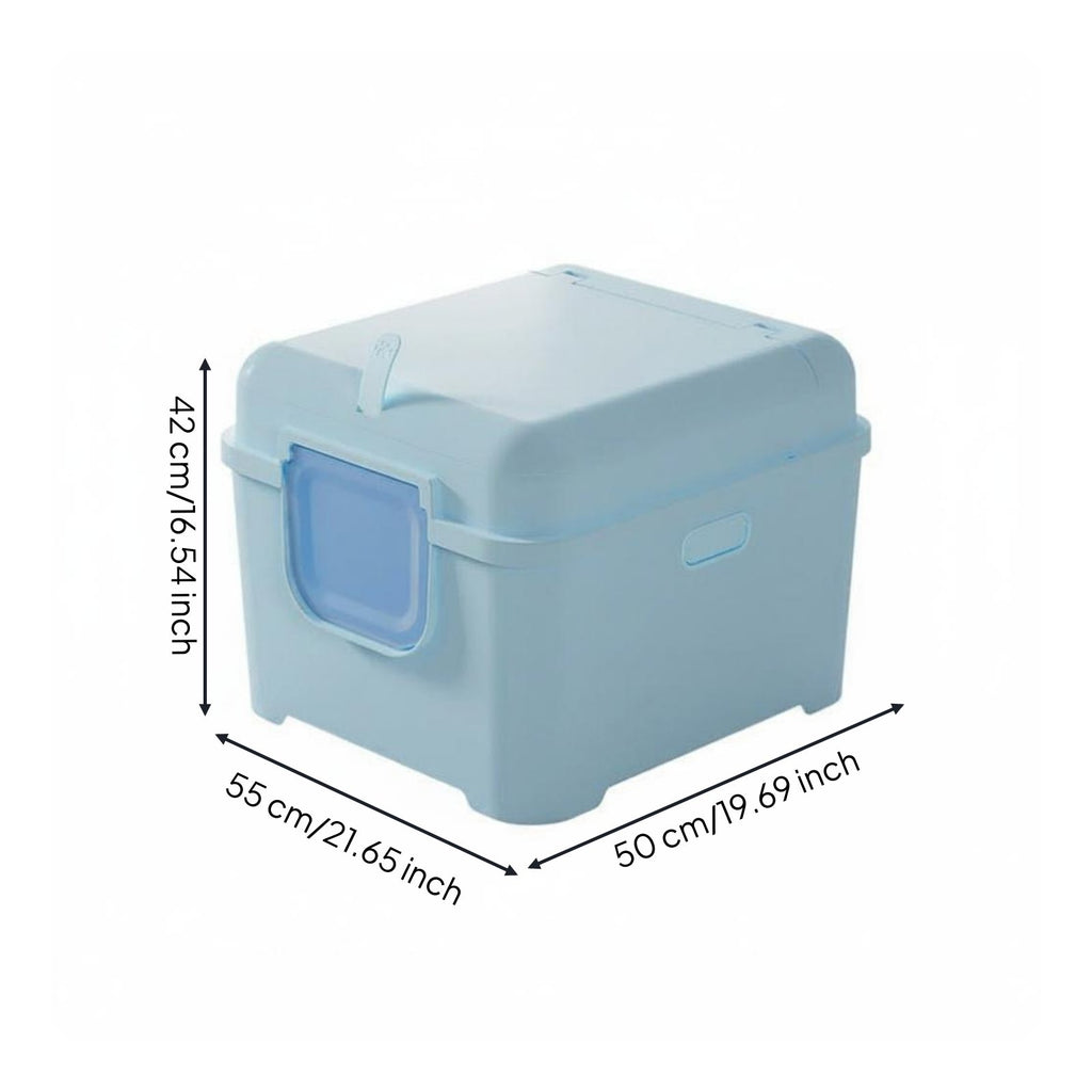 Extra Large Cat Waste Container Privacy Cover Enclosed Cat Waste Container Easy to Pet Hygiene Care