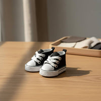 5cm Doll Canvas Shoes Real Shoelaces Miniature Sneakers Realistic Details