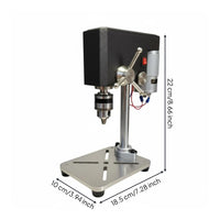Mini Bench Drill Press Small Size Mini Benchtop Drill Press Compact Power Tool for Hobbyists, Workshop, Garage