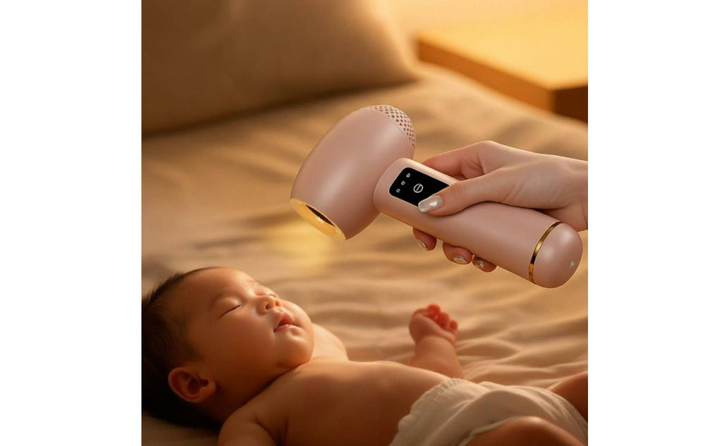 Baby Hair Dryer Quiet Cordless Hair Dryer Battery Powered for Home, Travel, Kids