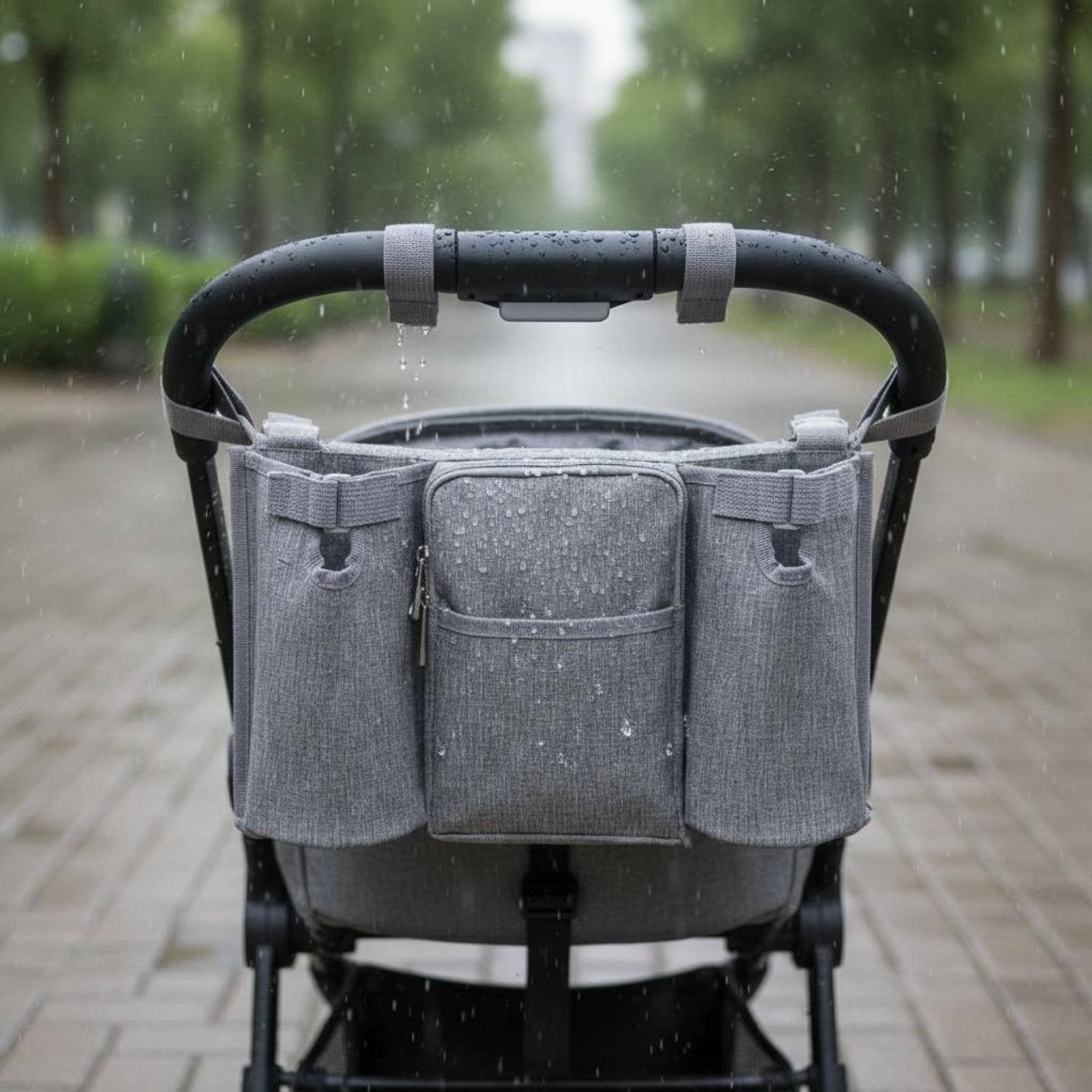 Pram Bag Universal Fit Pram Hanging Pouch Long-Lasting