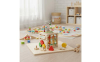 Bead Maze Cube Toy Large Anti-Swallow Pieces Multifunctional Learning Toy