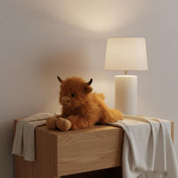Soft Cow Stuffed Creature Cute Design Highland Cow Stuffed Toy Soft Feel