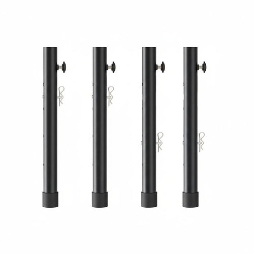 4 Pieces Folding Table Leg Extension Heavy Duty Steel Folding Table Leg Extender
