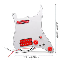 Standard Design Loaded Pickguard Alnico 5 Magnetic Elements Electric Guitar