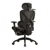 Ergonomic Office Chair Adjustable Headrest Ergonomic Mesh Chair Padded Armrests