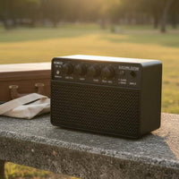 10W Bluetooth Guitar Amp 4 Hour Battery Life for Outdoor, Beginners, Guitarists