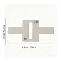 Piano Key Depth Measuring Tool Easy to Use Piano Key Depth Meter Compact