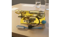 Heat-Powered Engine Model Polished Educational Display Model Flywheel
