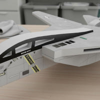 F-14 Tomcat Foam Glider Drop Resistant DIY Foam Aircraft Model for Outdoor, Kids
