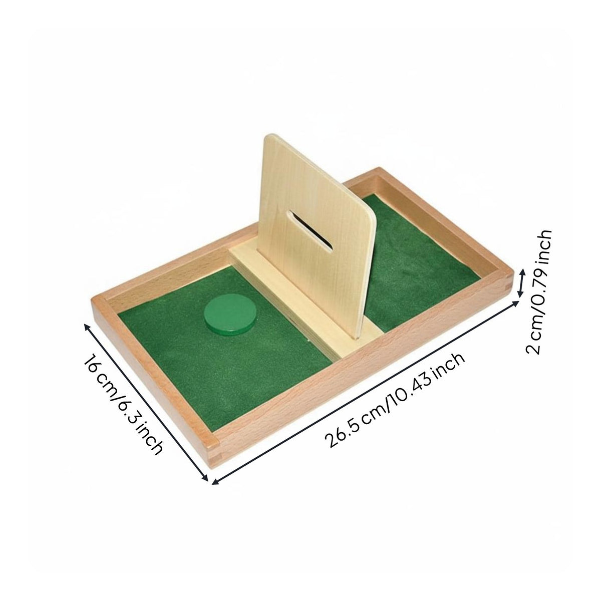 Ball Drop Box Hand-Eye Coordination Wooden Ball Drop Toy for Classroom