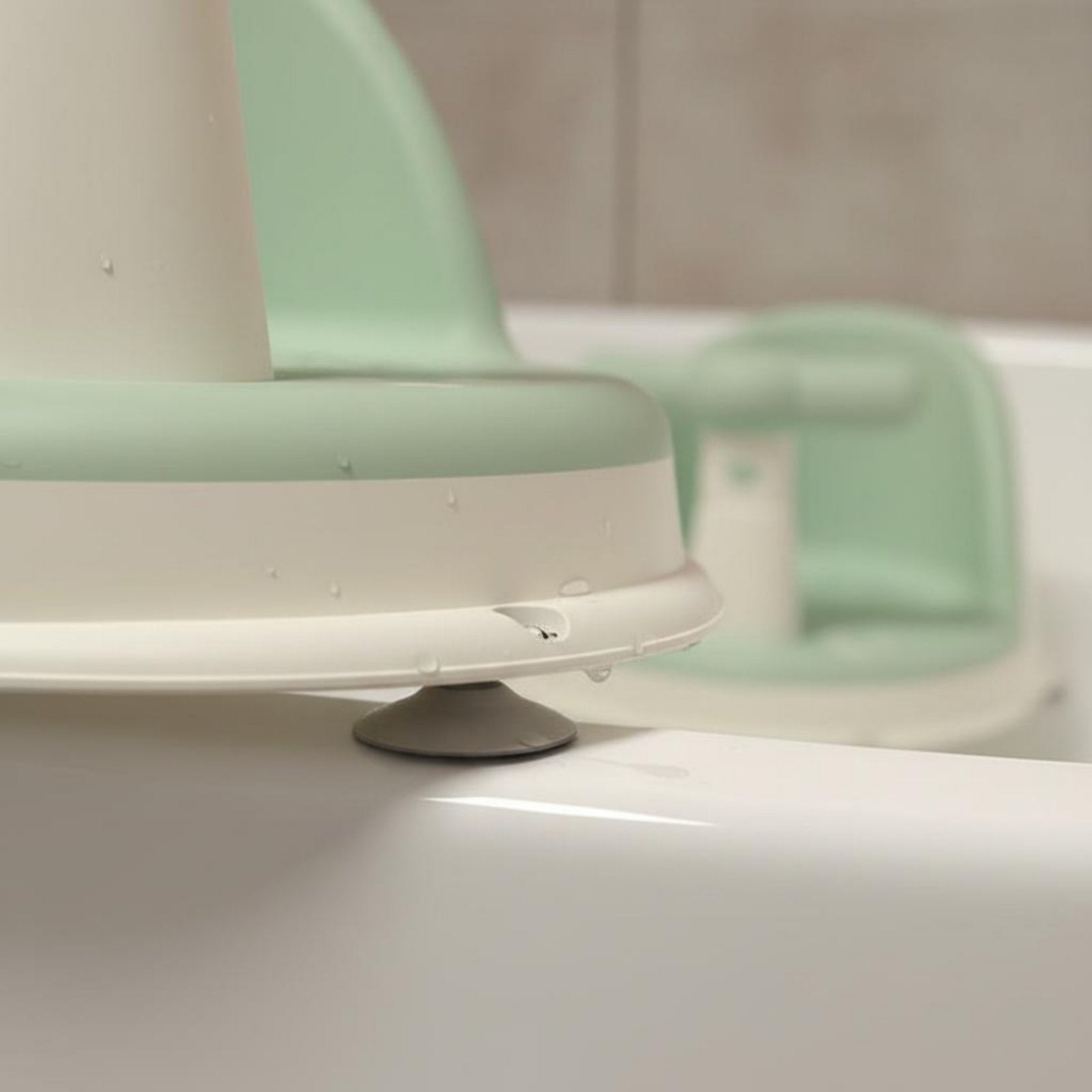 Baby Bath Seat Ergonomic Design Newborn Bath Support Detachable Handguard