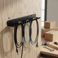 Audio Cable Rack Metal Audio Cable Hanger Space Saving for Workshop