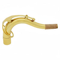 Tenor Sax Neck Brass Tenor Saxophone Neck Airtight for Practice