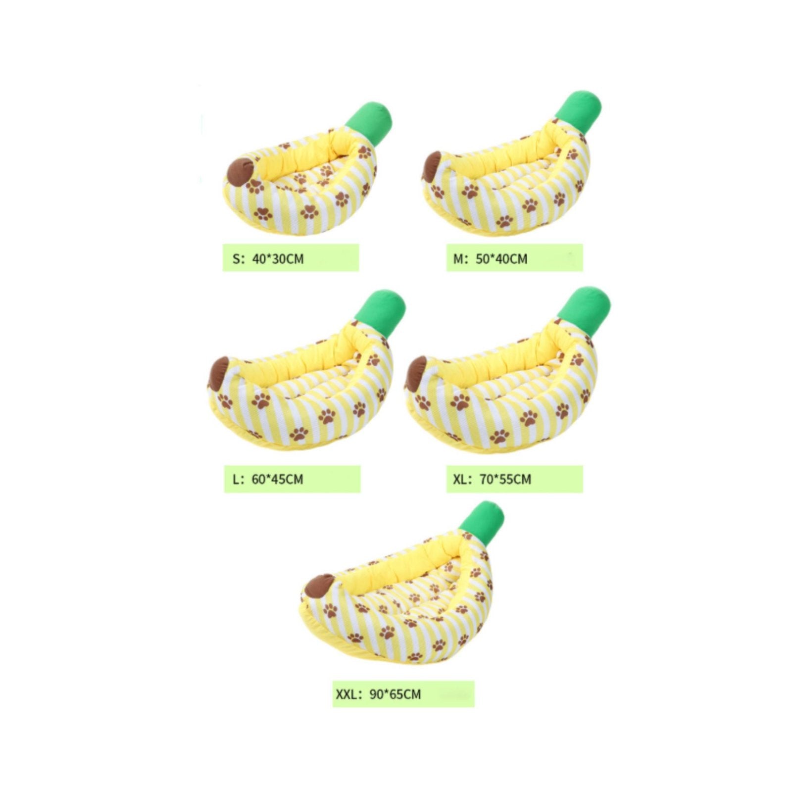 Banana Boat Bed Cooling Material Banana Dog Bed Breathable