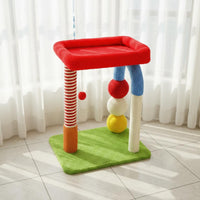 Soft Feline Tree Indoor Use Pet Furniture Space-Saving
