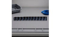 12 Key Connection Strip Single Row 12 Note Rubber Strip Oval Openings