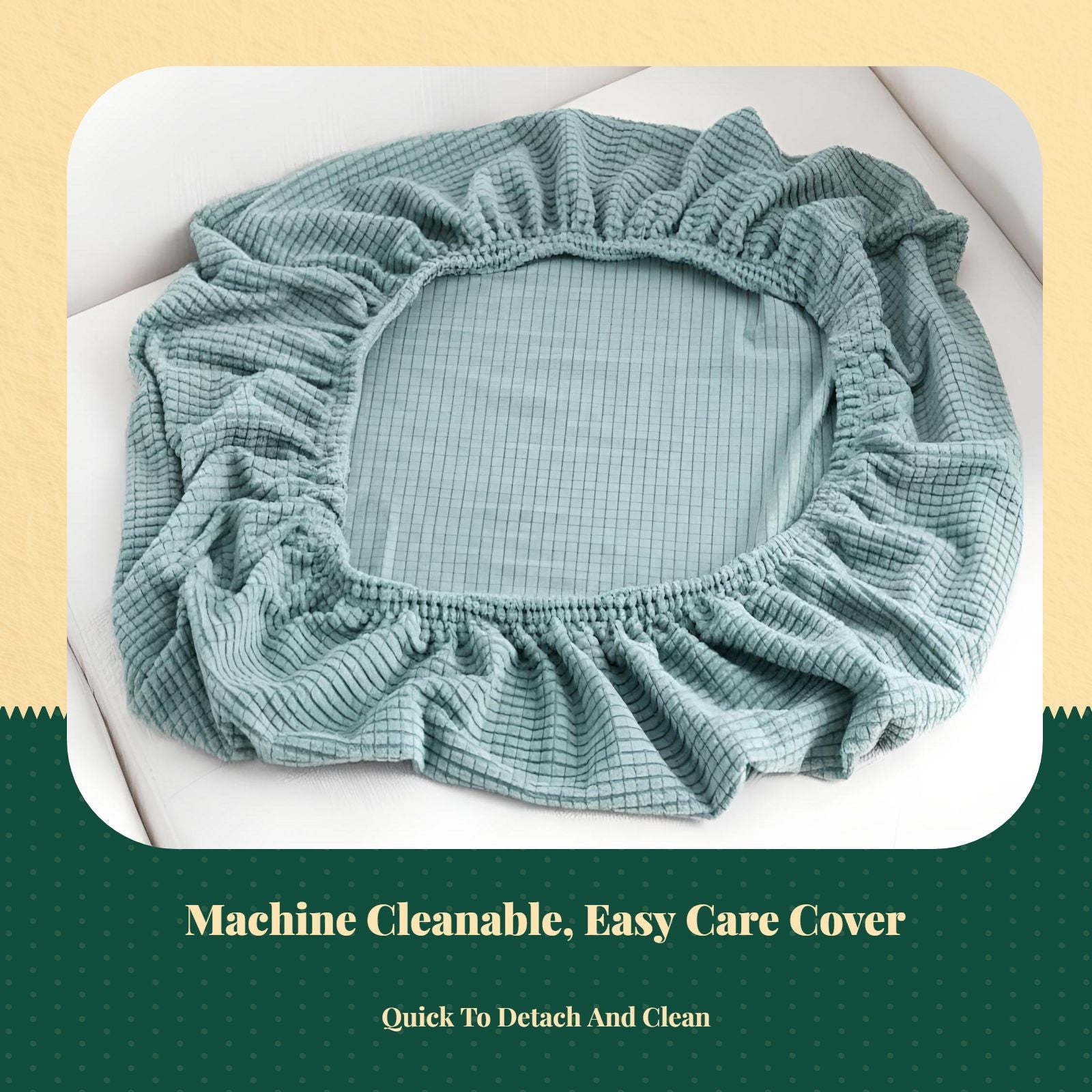 Dog Bed Cover, cleanable Protector, Universal Pet Sofa Cover for Dogs and felines, Easy to detachable, Suitable for All Seasons