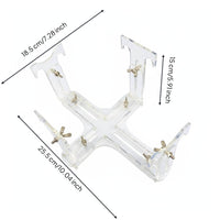 Acrylic Aircraft Display Stand Multi-Functional Airplane Model Stand Hobby Tool for Hobbyists
