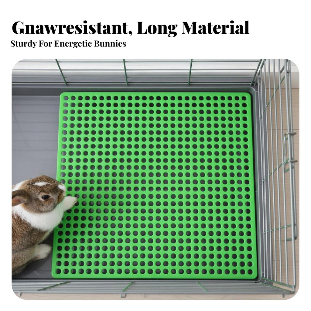 Perforated enclosure Floor Mat chew-resistant Pet Foot protective pad Easy to Clean for small animal Owners