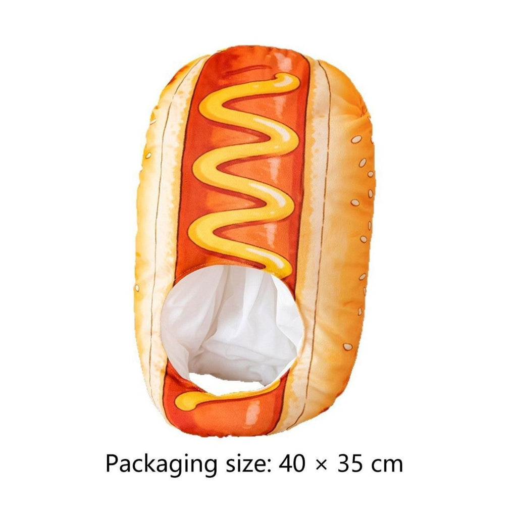 Hot Dog Hat Cute Hot Dog Head Cover Eye-Catching for Party, Festivals, Kids