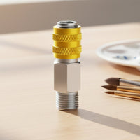 Airbrush Quick Disconnect Leak-Sealed Seal Quick Release Airbrush Coupler