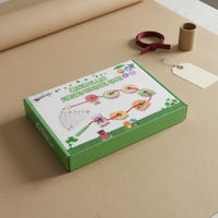 Wooden Lacing Game Fine Movement Skills Threading Toy
